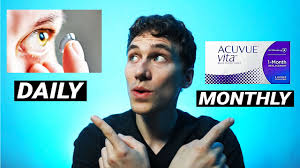 Presbyopia. if you are over age 40 and need bifocals, there are a number of contact lens options to correct presbyopia. Monthly Contacts Vs Daily Which Is Better Youtube