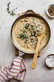 Avoid the cans and make your own version of this delightful soup! Creamy Mushroom Sauce Simply Delicious