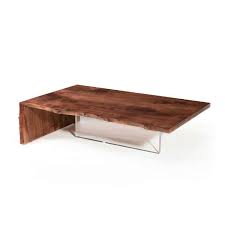 Authentique « bow wood » coffee table moderniste, par hugues steiner pour steiner, circa 1950 l'item « table basse design plexiglas fumé ducaroy coffee table plexi » est en vente depuis le. Contemporary Coffee Table Plexi Hudson Furniture Plexiglas Walnut Rectangular