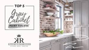 Airy gray paints are designer favorites because they brighten spaces without creating a stark or sterile feeling in the room. Top 5 Gray Paint Colors For Kitchen Cabinets Kitchens Redefined