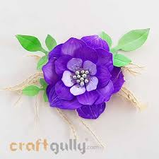 The veins will turn red to purple and the plant as a whole will look purplish. Buy 100mm Purple Paper Flowers Online Cod Low Prices Free Shipping Premium Quality