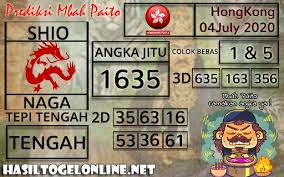 Prediksi Togel Hongkong 04 July 2020 Taiwan Sydney 28 Agustus