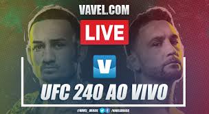 Ige fight card is set for 7 p.m. Ufc 240 Live Stream How To Watch Max Holloway Vs Frankie Edgar Fight Cards Updates And Results 07 02 2021 Vavel Usa