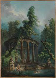 Hubert Robert The Bathing Pool The Metropolitan Museum Of Art