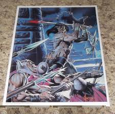 Conan Classics Collection Set Three Savage Sword Comic Book Cover Posters  Jusko