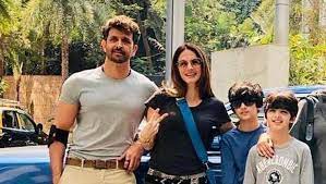 Hrithik roshan wife suzzane recent photos. Hrithik Roshan Says Ex Sussanne Khan Has Temporarily Moved In With Him To Co Parent Sons During Lockdown See Pic Bollywood Hindustan Times