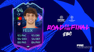 Félix has been on an absolute tear through the spanish top league and the champion's league in 2020, widely considered by pundits and fans to be the best. Fifa 20 Joao Felix Rttf Sbc Announced Requirements And Solutions Fifaultimateteam It Uk