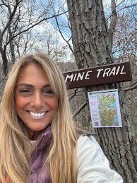 View while hiking around Lake Minnewaska in the morning light