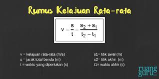 Perbedaan Kelajuan Dan Kecepatan