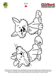 Clifford the big red dog women s v neck t shirt by outofprintclothing.com. Clifford Printables Puppy Coloring Pages Pbs Kids Puppy Coloring Pages Coloring Pages Birthday Coloring Pages
