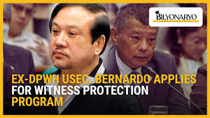 Ex-DPWH Usec. Bernardo applies for Witness Protection Program