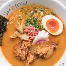Runny, but not too runny, soft but not overly soft, these savoury, creamy eggs that come with your bowl of ramen in japanese restaurants taste so good that you have to resist ordering another. Shoryu Ramen On Twitter Our Scrumptious Bowl Of Curry Ramen Is Coming To Shoryuoxford With Its Rich Curry Soy Pork Broth With Goosnargh Chicken Karaage Nitamago Egg Nori Seaweed Menma Bamboo Shoots Naruto