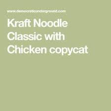 Kraft noodle with chicken dinner makes a quick and easy side dish or meal. Kraft Chicken Noodle Classic Creamy Chicken Noodle Soup Family Fresh Meals From Easy Classics To Festive New Favorites You Ll Find Them All Here Aneka Ikan Hias