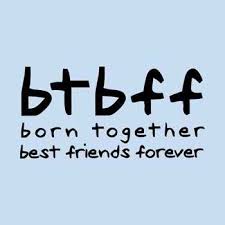 Pin By Quotes Frases On Friendship Quotes Twin Quotes Funny Twin Quotes Twins Birthday Quotes