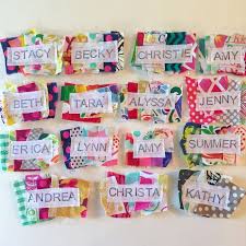 May Craft Weekend Diy Name Tags May Crafts Mops Name Tags