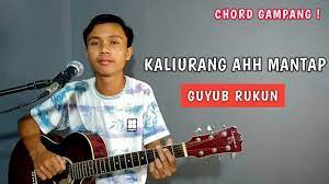 Tutorial Gitar Kaliurang Ahh Mantap Guyub Rukun Kaliurang Rasane Penak Youtube