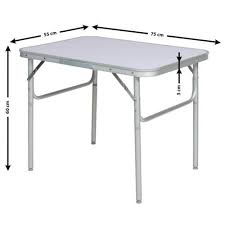 Table Pliante De Camping Jardin Bbq Barbecue Pique Nique Portable En Aluminium Ebay Folding Table Ping Pong Table Table