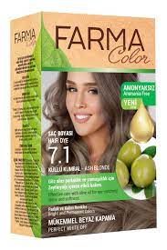 farmasi farmacolor sac boyasi 7 1 kullu kumral 8690131113131 fiyati yorumlari trendyol