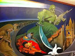 What you can see in this place is the result of the work of many different artists. Why Denver International Airport Is Embracing Its Bizarre Conspiracy Theories Nz Herald
