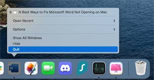 8 Best Ways to Fix Microsoft Word Not Opening on Mac - TechWiser