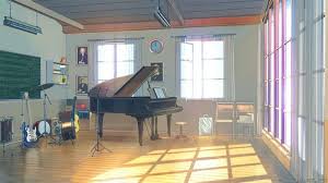 Pin By Kim On Places Scenery Anime Classroom Anime Music Anime Places
