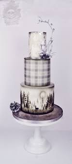 Black And White Checkered Cake Black And White Plaid Winter Wedding Cake Roses And Bows Cakery Winter Cake Airbrush Cake Xmas Cake