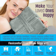 Amazon.com: Flexicomfort Knee Pillow for Side Sleepers