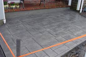 Concrete texture stamp polyurethane mat printing on cement board wooden plank. Image Detail For Patios Floors Driveway Aprons Pool Decks Steps Concrete Slabs Floors Patio Flooring