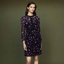 Purple one shoulder sparkle organza dress. Instock Maje Black Purple Flower Pleated Dress Women S Fashion Muslimah Fashion Dresses On Carousell