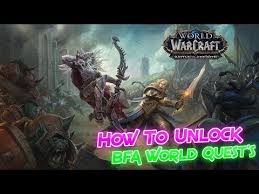 And they have various durations as harder quests have longer durations. How To Unlock World Quest S Battle For Azeroth Youtube