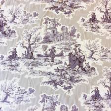 Other patterns and colors were always a. Classic European Purple And Gray Modern Toile Garden Cotton Drapery Upholstery Home Decor Fabric Lhd200