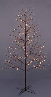 Premier 1 8m 72ins Brown Christmas Twig Tree With Multiaction Led Twig Christmas Tree Twig Tree With Lights Twig Tree