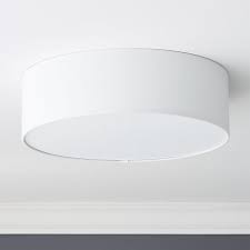 Drum Flush Mount Light 19 75 Reviews Cb2