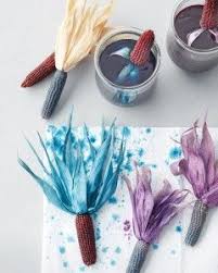 Dyed Corn Husks Corn Husk Mommy Crafts Corn Husk Dolls