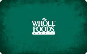 Whole Foods Gift Card Fundraiser Whole Foods Gift Card Food Gift Cards Whole Food Recipes