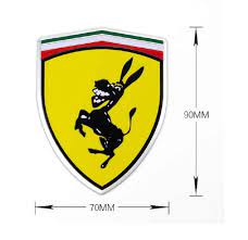 What is a 1:1 replica watch? 1pcs Aluminum Creative Funny Humor Spoof Kuso Prank Sticker For Ferrari Donkey Emblem Badge Metal Car Styling Sticker Decal Car Stickers Aliexpress