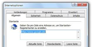 Google Als Startseite Einrichten Firefox Chrome Internet Explorer