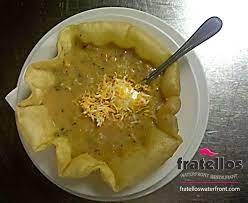 White Chicken Chili Featured For Soup Walk At Fratellos White Chicken Chili Recipes Stuffed Peppers