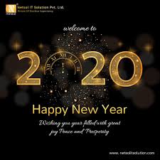 Happy New Year Netsol It Solution In 2020 Website Design Company Web Development Design Happy New Year