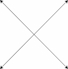 That point would be on each of. Intersecting Lines 2 Clipart Etc