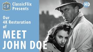 Meet John Doe (1941) ClassicFlix 4K RESTORATION | Cooper & Stanwyck, a  Frank Capra Christmas Classic