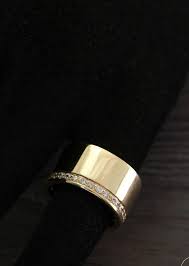 Women S Eternity Wedding Band By Weddingringsstore Wide Diamond Wedding Band 10mm W Rose Gold Engagement Ring Womens Wedding Bands Wide Diamond Wedding Bands