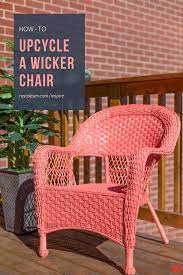 Take Your Patio From Faded To Refreshed With A Lively Palette Of Colors And Finishes You Can Makeover Or Redo You Wicker Chair Outdoor Wicker Furniture Wicker