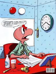La data i hora oficial, ajustada amb el servidor horari del reial institut i observatori de l'armada (roa) és La Hora Exacta Condorito Chistes Condor Caricaturas Viejas