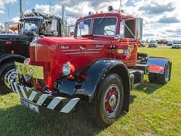 Image result for Mack Red 1950 Truck