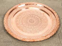 New standout pieces added daily. Hammered Copper Tray 18 For Sale On 1stdibs