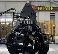 Hydraulic Rotating Scrap Metal Grapple Orange Peel Grab ...