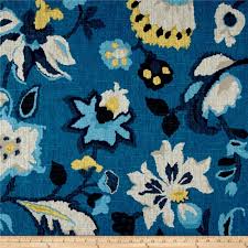 Robert Allen Home Mabenga Deep Pool From Fabricdotcom Screen Printed On Cotton Slub Duck Slub Cloth Has A Beige Bed Linen Grey Linen Bedding Linen Pillows