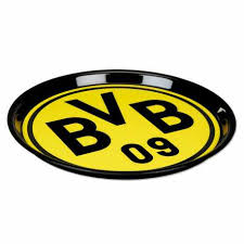Einzigartige schwarzen borussia dortmund hintergrund mit borussia dortmund logo und ein lieben herz herunterladen hintergrundbild bvb, 4k, fußballverein, fussball, borussia dortmund, logo für. Borussia Dortmund Serviertablett Logo Bvb 09 Tablett Rund New Fancorner
