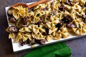 Pasta With Mushrooms And Gremolata Recipe Recipe Gremolata Recipe Mushroom Pasta Stuffed Mushrooms
